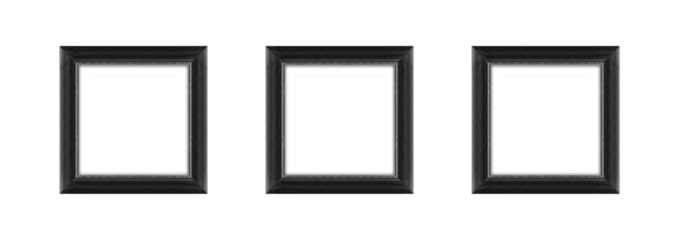 Photo frames. Collection Photo frames, isolated.. Isolated on a transparent background