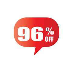 Special offer discount label with different sale percentage. percent off price reduction badge promotion design emblem set vector illustration isolated on white background