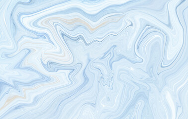 Marble rock texture blue ink pattern liquid swirl paint white dark that is Illustration background for do ceramic counter tile silver gray that is abstract waves skin wall luxurious art ideas concept.