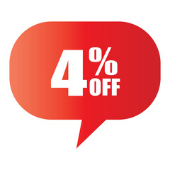 Special offer discount label with different sale percentage. percent off price reduction badge promotion design emblem set vector illustration isolated on white background