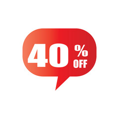 Special offer discount label with different sale percentage. percent off price reduction badge promotion design emblem set vector illustration isolated on white background