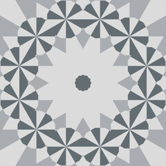 Fototapeta premium Light gray and white pattern graphic design vector background