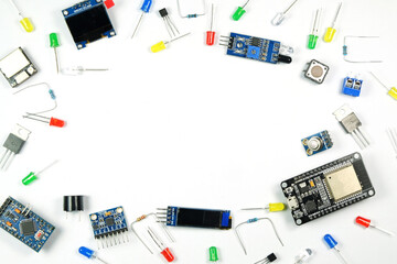 top view arduino,Electric module,Electrric part,Arduino module
