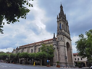 Basílica de Nuestra Señora de Begoña, Bilbao, Vizcaya, País Vasco, España - obrazy, fototapety, plakaty