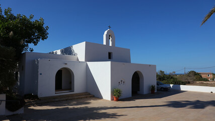 Iglesia del Pilar de la Mola, Formentera, Islas Baleares, España