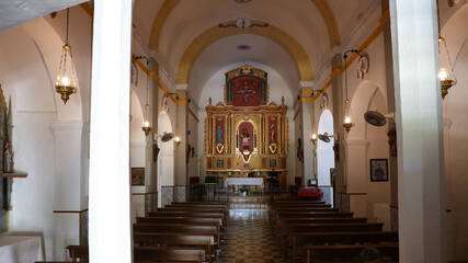 Iglesia de San Carlos de Peralta, Ibiza, Islas Baleares, España