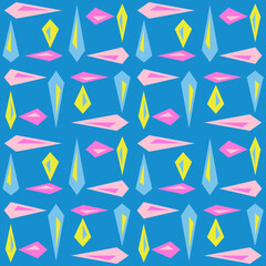A simple and fun holiday ornament for decorating any surfaces or things. Seamless pattern.