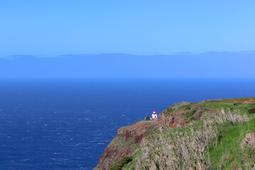 Lighthouse by the ocean