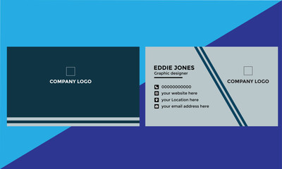 creative modern name card template vector
business card and business card flat design template vector Black Technology business card clean design template