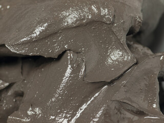 Dead sea mud texture. macro shot - obrazy, fototapety, plakaty