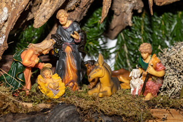 Weihnachtsgrippe mit Jesuskind