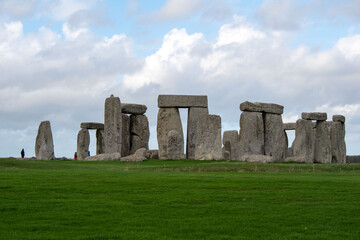 Fototapeta na wymiar Cercle de pierre de Stonehenge