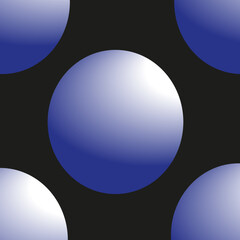 Neptune seamless vector pattern
