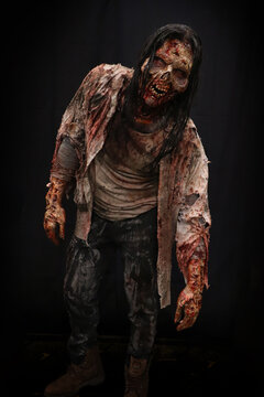 Male Zombie with long hair #1