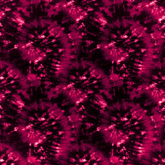 Hypnosis Swirl. Fashion Spiral Tie-Dye. Violet