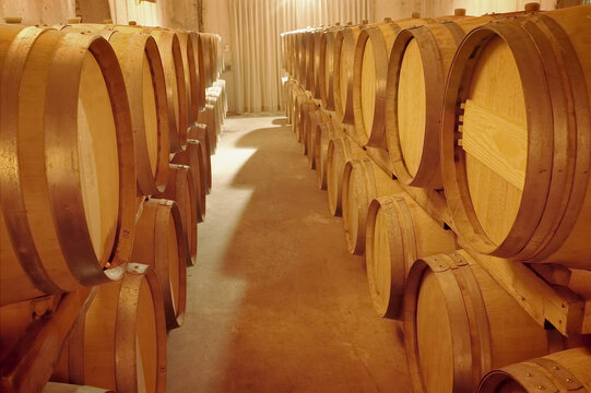 Barrels, Inniskillin Winery, Niagara on the Lake, Ontario, Canada