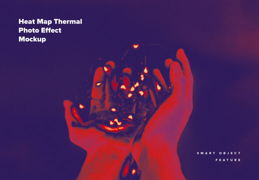 Heat Map Thermal Photo Effect