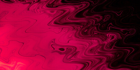 Red and black background.