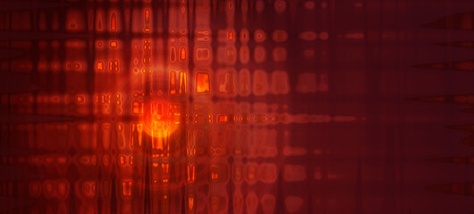 Abstract Black and Red Background