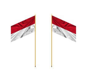 National Flag of Indonesia .