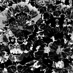 Spiral Psychedelic. Smoke Hippy Art. Silver Brush