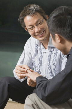 Gay Man Proposing To Partner