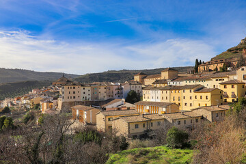 Fototapeta premium Pastrana town in guadalajara, spain