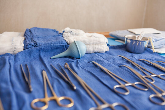 Medical Birthing Tools in Hospital