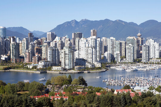 Vancouver Skyline, British Columbia, Canada