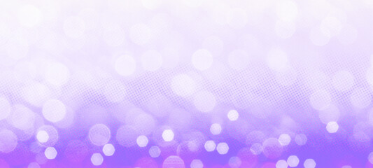 Purple white defocused Bokeh Background  for holiday, party, christmas, banners, posters, events, advertising, and graphic design works with copy space