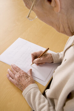 Woman Writing Letter