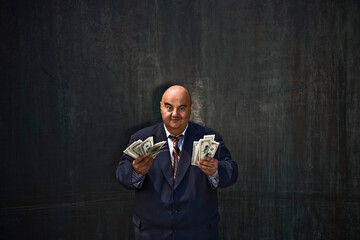 Businessman with Cash