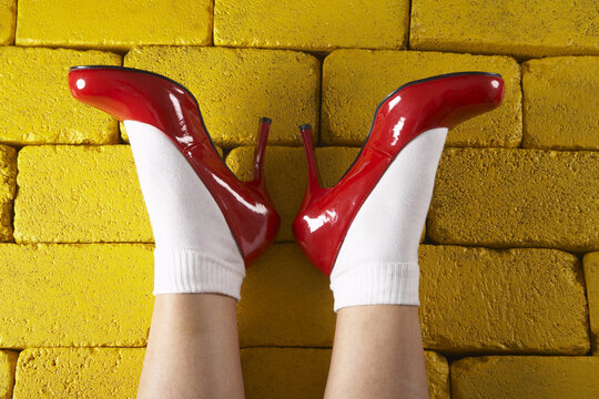 Red Shoes on Yellow Bricks