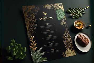 Modern menu variation