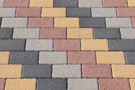 Close-up of Cobblestone Footpath