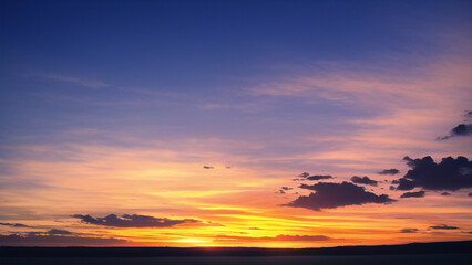 アニメ調の自然系背景の高解像度画像イラスト(AI generated image)