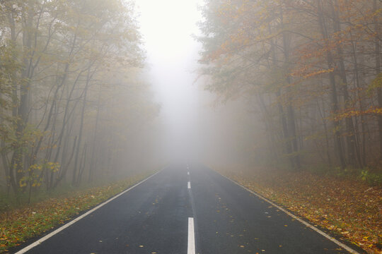 Country Road, Rhon Mountains, Hesse, Germany - Powered by Adobe