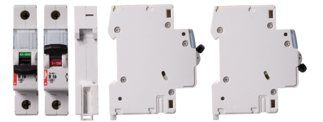 Modern fuse for electrical installation in the household.