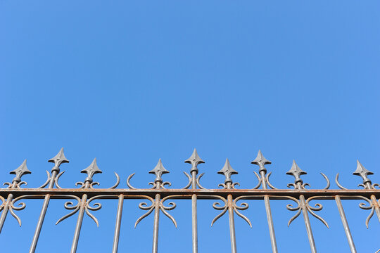 Wrought Iron Fence, Marrakech, Morocco