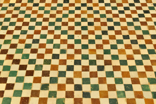 Traditional Tile, Marrakech, Morocco