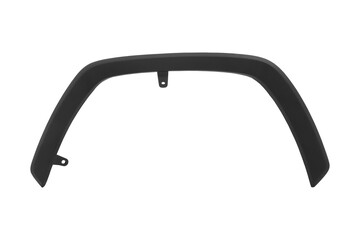 car parts, automotive, body, fender overlay, plastic, black, matte