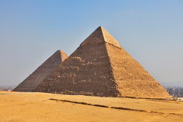 Pyramids of Giza, Giza, Cairo, Egypt, Africa