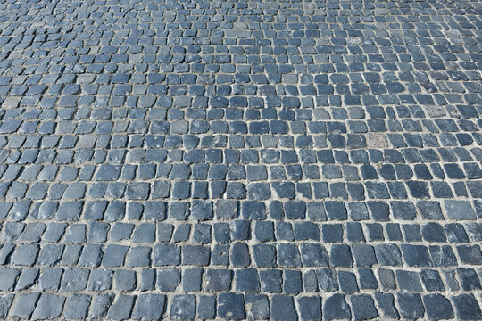 Cobblestones, Augsburg, Swabia, Bavaria, Germany