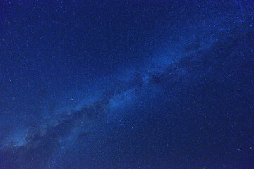 Starry Sky and Milky Way in Desert, Matruh Governorate, Libyan Desert, Sahara Desert, Egypt, Africa