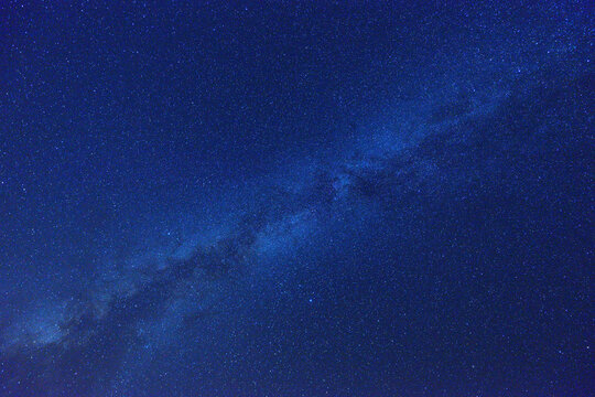 Starry Sky and Milky Way in Desert, Matruh Governorate, Libyan Desert, Sahara Desert, Egypt, Africa