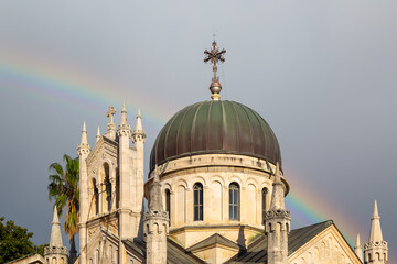 Fototapeta na wymiar Church of the Archangel Michael, Herceg Novi, Montenegro