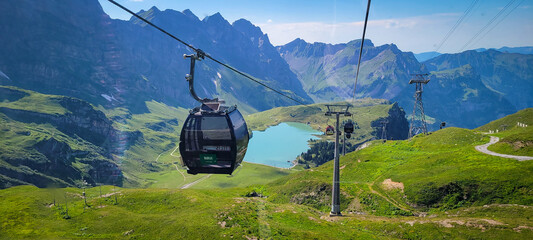 Swiss Alps Cable Car