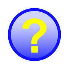 question mark icon, vector