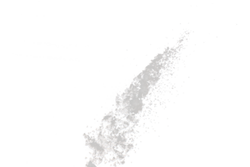 Photo image of falling down snow, heavy big small size snows. Freeze shot on black background isolated overlay. Fluffy White snowflakes splash cloud in mid air. Real Snow high speed shutter