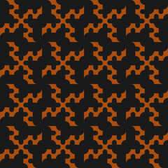 seamless pattern with sharp ornament